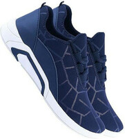 Vortek Running Shoes For Men  (Navy , 6)