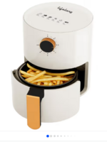 Lifelong Air Fryer with Timer Control and Hot Air Circulation Technology (White) on Instamart