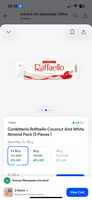 Raffaelo chocolates - 91% - Location Specifc - Swiggy Instamart 