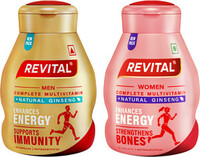 Revital H Woman 60s and Men 60s combo (2 x 30 Tablets)