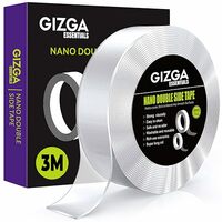 Gizga Essentials Nano Double Sided Tape , Multipurpose Super Sticky Gel Grip Mounting Tape  at ₹229 on Amazon 