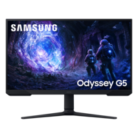 SAMSUNG Odyssey G5 68.58 cm (27 inch) QHD VA Panel LCD Height Adjustable Gaming Monitor with AMD FreeSync