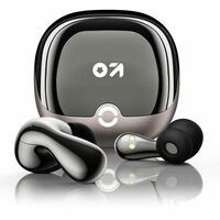 Boult GOBOULT (Formerly Klarity 1 in Ear TWS Earbuds with 80Hrs Playtime, Liquid Metal Body, Dual Device Pairing, 4 Mics ENC, 45ms Low Latency, 13mm Bass Drivers Ear Buds Bluetooth 5.4 (Grey)