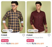 Upto 91% Off On Casual Shirts