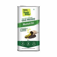Tata Simply Better Mustard (Sarson) Cold Pressed Oil | Unrefined & Healthy Cooking Oil 5L