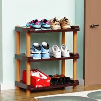Lifelong 3-Tier Heavy Duty Shoe Rack | Storage Organizer for Shoes, Slippers, Clothes, Books & Household Items | Sturdy Plastic Stand for Home, Bedroom, Entryway, Living Room & Office Storage
