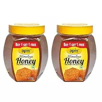 Apis Himalaya Honey, 1kg Each (Buy 1 Get 1 Free)| Pure | No Added Sugar or Adulteration