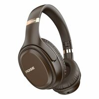 Noise Airwave Max 3 Bluetooth On Ear Headphones with 70H Playtime, 40mm Driver, Low Latency(up to 45ms),Dual Pairing, BT v5.3 (Dark Brown)