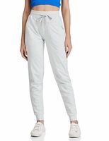 Amazon Brand - Symbol Women's Regular Jogger (JOG-08_Grey Melange_3XL)