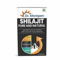 Dr. Morepen Pure Shilajit Capsules Boosts Immunity, Strength and Stamina