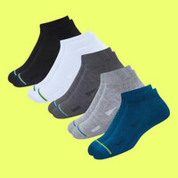 MJE Men & Women Solid Ankle Length, Peds/Footie/No-Show - Minimum Order Quantity:10