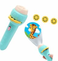 Toy Imagine™ Kids Projector Torch with 3 Image Sliders – 24 Picture Projections Night Light Toy for Bedtime Stories & Imaginative Play – Educational Toys for Boys & Girls Age 2-5 Years