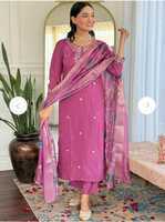 Up to 90% off on KALINI Women kurta set with dupatta starting @ 430