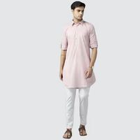 See Designs Men's Regular Fit Printed Kurta (Available Size S & XL)