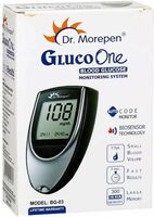 Dr. Morepen DR.MOREPEN BG 03 GLUCOMETER Glucometer (WHITE)