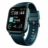 Boat Wave Call 3 Smartwatch 1.83” HD Display with Animated Watch Faces; BT Calling, Functional Crown, Multiple Sports Modes, IP68, HR, SpO2 Monitor, Smart Watches for Men & Women (Aqua Blue)