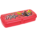 Go School Motu Patlu Red Pencil Box
