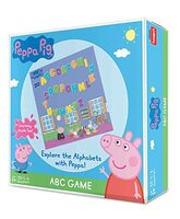 Funskool Games for Adult Peppa Pig - ABC Game, Educational Game, Counting, Letter Recognition and Matching Skills, 1-4 Players, 3 and Above