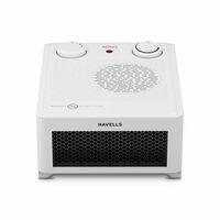 Havells Adnis Room Heater| Dual Heat Setting 900/1800 Watt| Safety with Overheat Protection| Adjustable Thermostat Control Knob| Fire Retardant Material| Cool Fan Function| 2 Year Warranty (White)