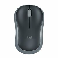 Logitech M186 Wireless Mouse, 2.4GHz with USB Mini Receiver, 12-Month Battery Life, 1000 DPI Optical Tracking