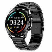 Fire-Boltt Legacy Luxury Smart Watch with 1.43” AMOLED, Bluetooth Calling, Wireless Charging, Voice Assistant, 110+ Sports Modes & Health Tracking, Smart Watch for Man & Woman– Black L