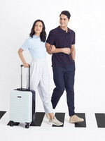 Buy Assembly Two Tone Polycarbonate Cabin Luggage 20 Inches Lightweight 40L - Trolley Bag for Unisex 22723976 | Myntra