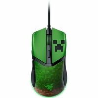 Razer Cobra Minecraft Edition - Lightweight Wired Gaming Mouse - 8500 DPI Sensor (58g, Optical Mouse Switches 3th Gen, Chroma Lighting with Gradient Underglow, Speedflex Cable) Minecraft