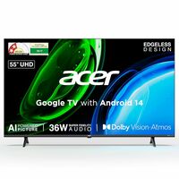 acer 139 cm (55 inches) Ultra I Series 4K Ultra HD Smart LED Google TV AR55UDGGU2875BD