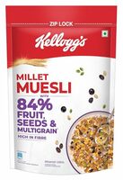 Kellogg's Millet Muesli with 84% Fruit, Seed & Multigrain 1000g | High in Fibre | Multigrain Breakfast Cereal