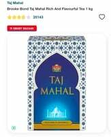 Jiomart - Taj Mahal 1Kg Rich And Flavourful Tea ( Quick Delivery)