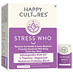 happy cultures stress who lemon ginger flavour nutraceutical for adults 