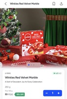 Winkies Red Velvet Marble @9