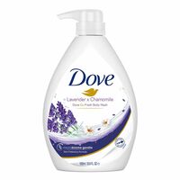 Dove Lavender & Chamomile Go Fresh Body Wash with Relaxing Floral Scent, 1L

