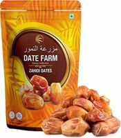 DATE FARM Zahidi Luxury & 100% Natural Khajur, Boosts Immunity, Arabian Wet Dates
