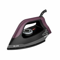 Havells Blaze Dry Iron 2 KG Heavy Weight Dry Iron| 1250W| American Heritage Non-stick Coated Sole Plate For Smooth Gliding & Long Life| Aerodynamic Design| 2 Year Manufacturer Warranty (Black)