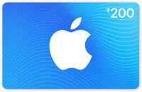 Get Flat 40% Instant discount upto ₹200 on purchase of Apple App Store Digital Gift Cards (Min Order: ₹100)