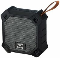 amazon basics 5W Bluetooth 5.3 Speaker, Upto 36 Hrs Playtime, True Wireless Technology, Built in Mic, Multiple Connectivity Modes (Black)