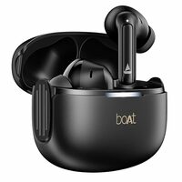 boAt 2025 Launch Airdopes 219  Wireless Earphones with mic (Carbon Black)
