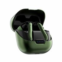 amazon basics TWS in-Ear Earbuds (AB-T01B) with Fast Charging up to 80 Hours of Playtime | Dual 10mm Driver | IPX4 Water-Resistance | Bluetooth 5.3 | Charging Case with Mic | Touch Control (Green)