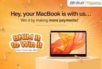 BHIM: Make More Payments & Win a MacBook