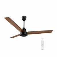 Goldmedal Opus BLDC 1200mm BEE Certified 5 Star Rated Power Saving Decorative Ceiling Fan | Remote Control |Noiseless Operation (Wenge Wood)