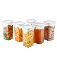 Home Puff Plastic Grocery Container (1 kg, Pack of 6) at ₹466 on Flipkart