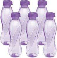 MILTON Oscar 1000 ml PET Bottle  (Pack of 6, Purple)