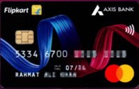 Axis Flipkart Credit Card + 1000 spend = 200 flipkart voucher (for first 5k customers)