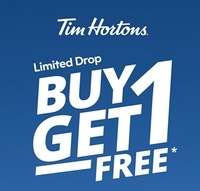 Buy 1 Get 1 on Tim Hortons India (Till 20th December)