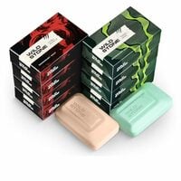 Wild Stone Ultra Sensual and Forest Spice Soaps for Bath, (Pack of 8, 100gm each) | Skin-Friendly & Nourishing Soap | For All Skin Types Body Soap