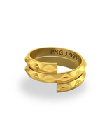 3G 24 KT 995 Yellow Gold Vedhani | 24 Kt (995)