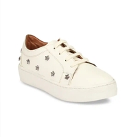Aadi Austin Women White Embellished Sneakers 