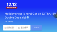 Agoda 12.12 Festive Sale is LIVE - EXTRA 15% OFF this Double Day Sale
