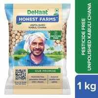Zepto || DeHaat HF Unpolished Kabuli Chana 1kg pack